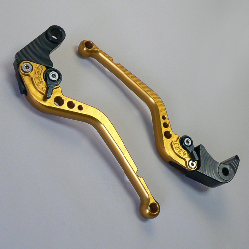 Pazzo Lever Set, S1000RR, Gold Bob's BMW