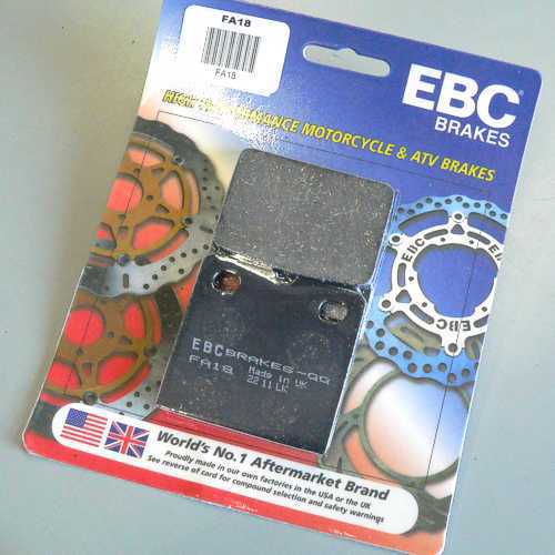 BMW K1100 K 1100 LT 89-99 REAR BRAKE DISC PADS EBC FA18