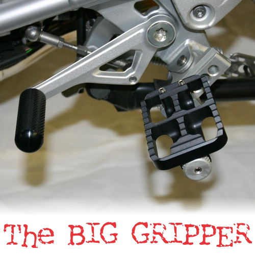 Ilium Works Big Gripper Pegs, R1200/R1250GS & Adventure 2013> Bob's
