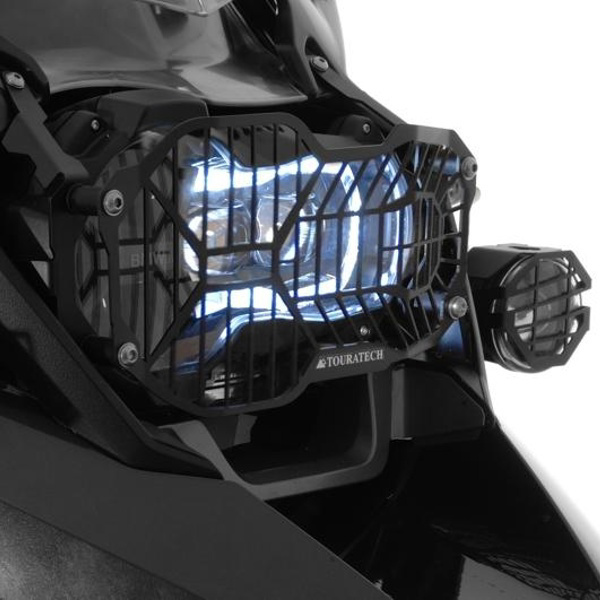 Touratech Headlight Guard for BMW R1200GS/ADV & R1250GS Models Black